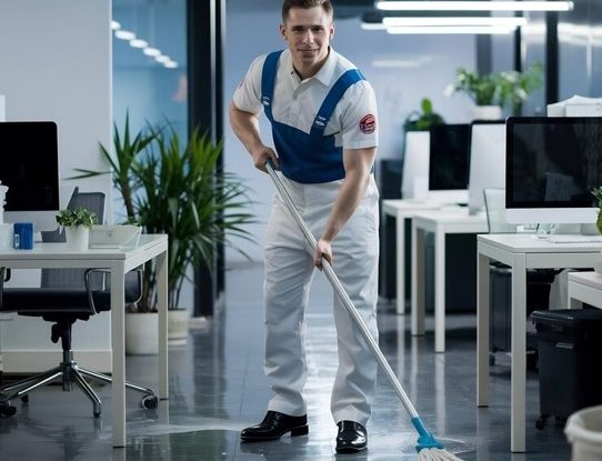 Reinigung von Büro- und Gewerbegebäuden
