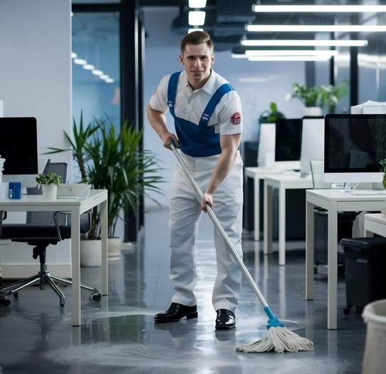 Reinigung von Büro- und Gewerbegebäuden