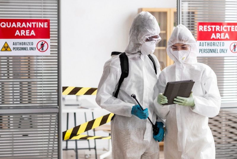24/7 Notdienst für Desinfektion